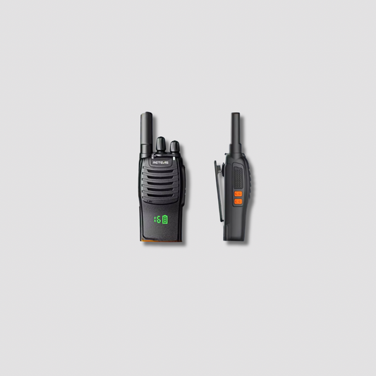Talkie-Walkie Retevis H777H PMR446 – Pack 2 pièces rechargeable, pêche à La Réunion L'Univers des Pêcheurs