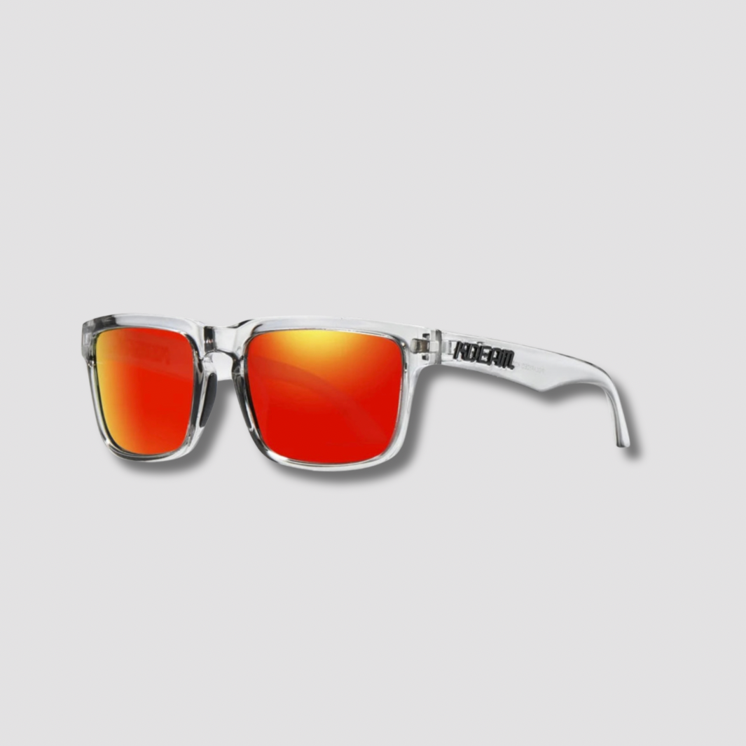 2025 Kdeam lunettes de soleil polarisées pour hommes femmes mode unisexe marque à la mode lunettes extérieures pour Couple miroir lentille rouge L'Univers des Pêcheurs