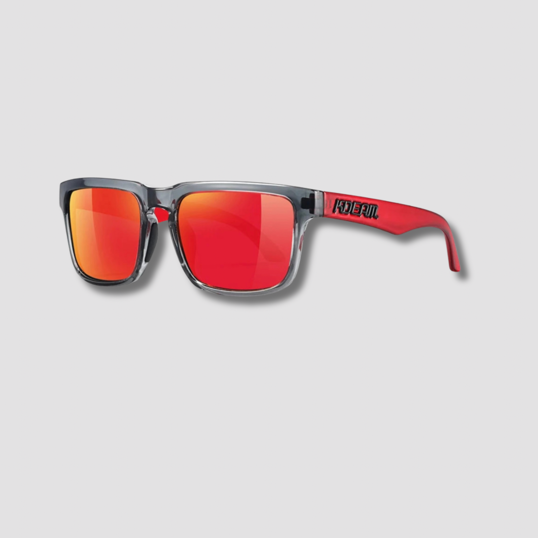 2025 Kdeam lunettes de soleil polarisées pour hommes femmes mode unisexe marque à la mode lunettes extérieures pour Couple miroir lentille rouge L'Univers des Pêcheurs