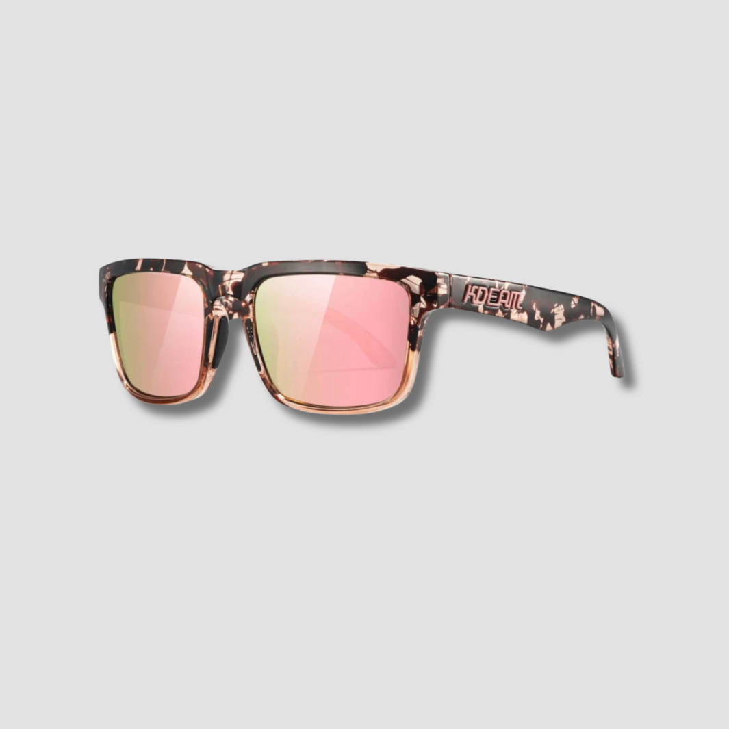 2025 Kdeam lunettes de soleil polarisées pour hommes femmes mode unisexe marque à la mode lunettes extérieures pour Couple miroir lentille rouge L'Univers des Pêcheurs
