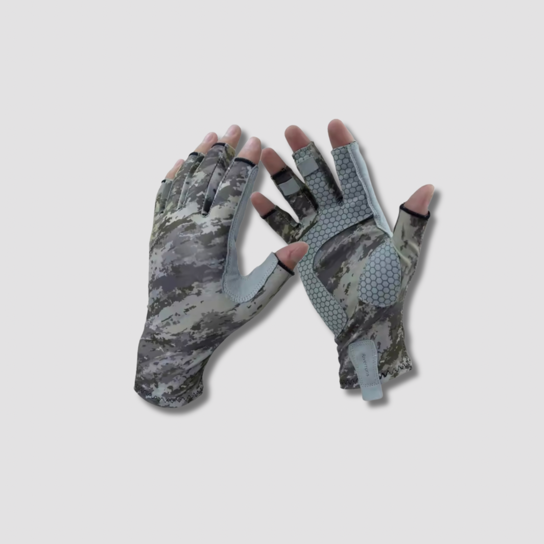 Gants de pêche avec extrémités ouvertes L'Univers des Pêcheurs