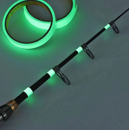 Bande lumineuse verte auto-adhésive, autocollants qui brillent dans la nuit, bande fluorescente décorative de scène, autocollants d'avertissement, outil de pêche L'Univers des Pêcheurs