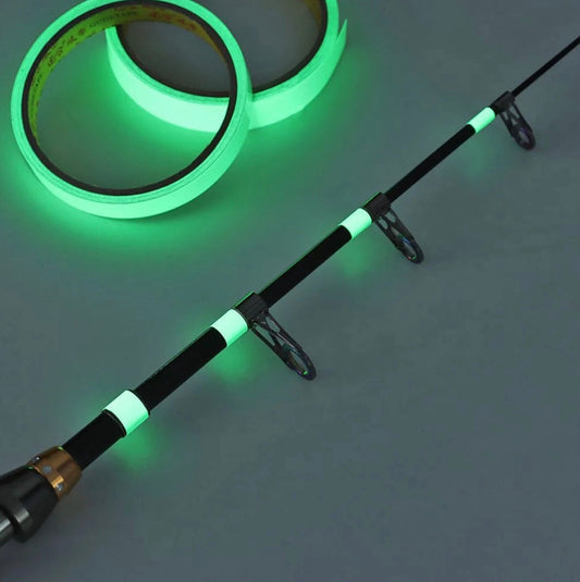 Bande lumineuse verte auto-adhésive, autocollants qui brillent dans la nuit, bande fluorescente décorative de scène, autocollants d'avertissement, outil de pêche L'Univers des Pêcheurs