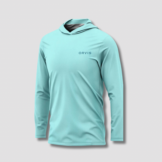 Séchage rapide UV chemise de pêche mince respirant extérieur à capuche ORVIS chemise de pêche ORVIS hommes à manches longues chemise de performance L'Univers des Pêcheurs