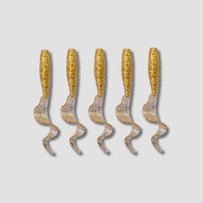 Lot de 10 Leurres Souples 6cm – Plusieurs coloris disponibles pour Pêche en Mer & Rivière L'Univers des Pêcheurs