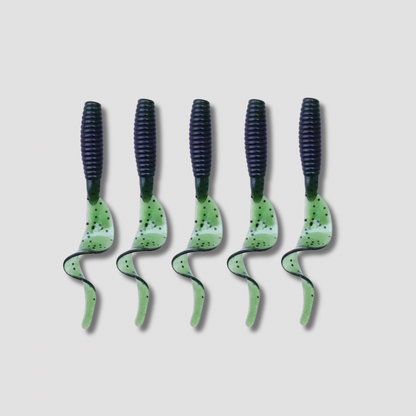 Lot de 10 Leurres Souples 6cm – Plusieurs coloris disponibles pour Pêche en Mer & Rivière L'Univers des Pêcheurs