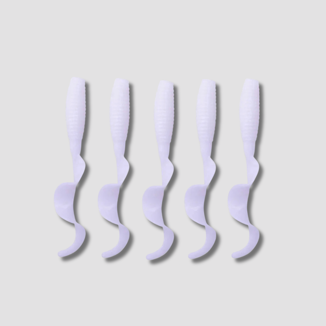 Lot de 10 Leurres Souples 6cm – Plusieurs coloris disponibles pour Pêche en Mer & Rivière L'Univers des Pêcheurs