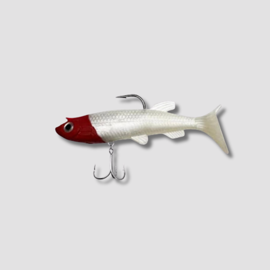 Lot de 2 leurres souples avec deux hameçons- plusieurs coloris au choix L'Univers des Pêcheurs