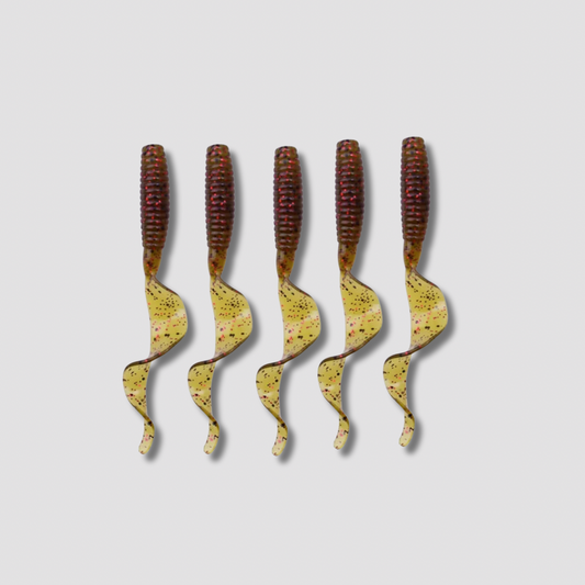 Lot de 10 Leurres Souples 6cm – Plusieurs coloris disponibles pour Pêche en Mer & Rivière L'Univers des Pêcheurs