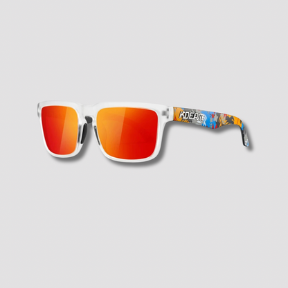2025 Kdeam lunettes de soleil polarisées pour hommes femmes mode unisexe marque à la mode lunettes extérieures pour Couple miroir lentille rouge L'Univers des Pêcheurs