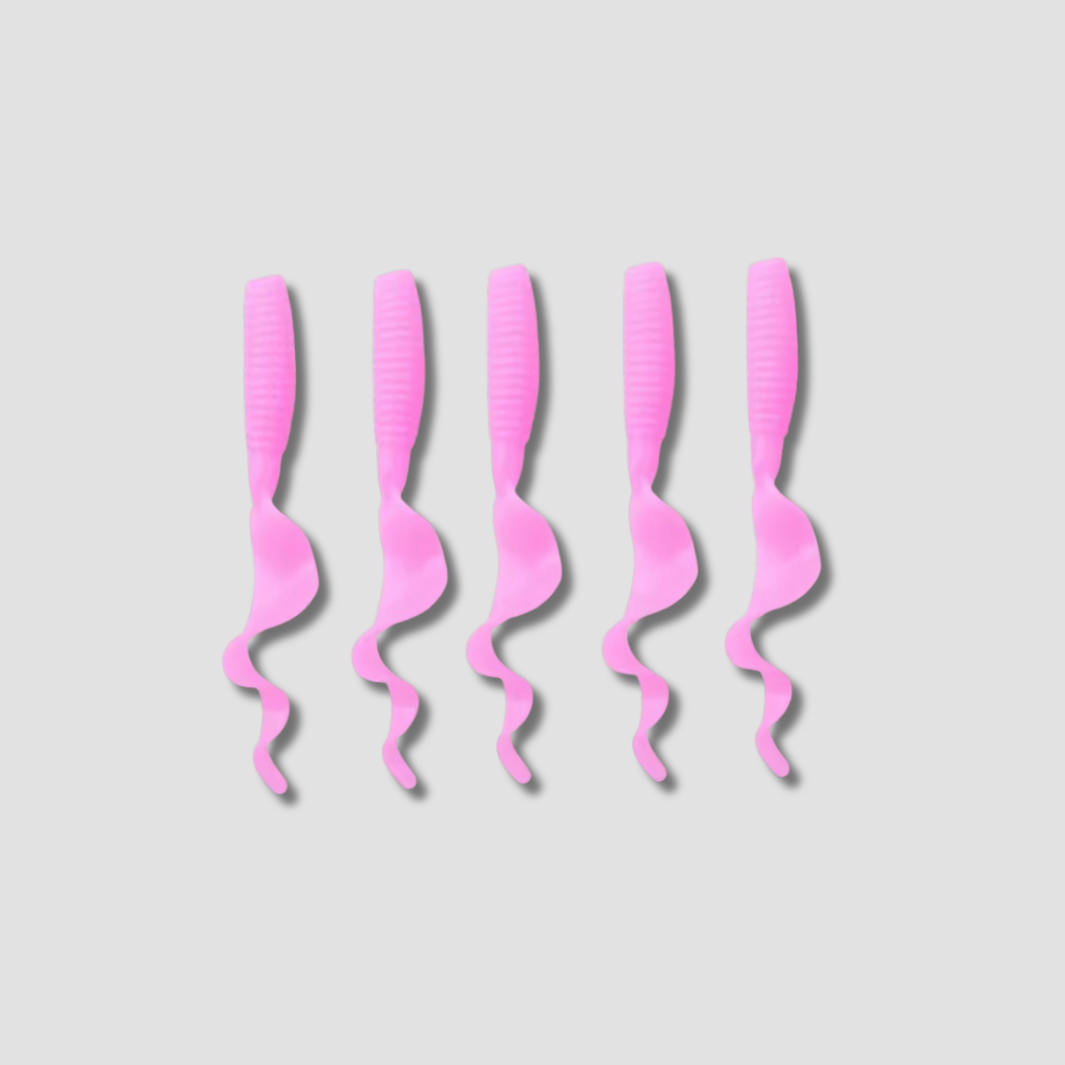 Lot de 10 Leurres Souples 6cm – Plusieurs coloris disponibles pour Pêche en Mer & Rivière L'Univers des Pêcheurs